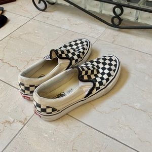 Vans checkerboard slip-ons